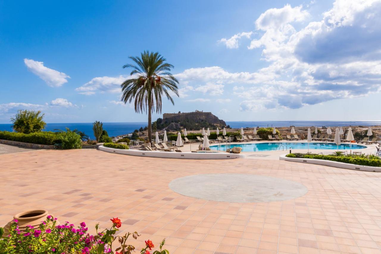 Krana Hotel Líndos Exteriér fotografie