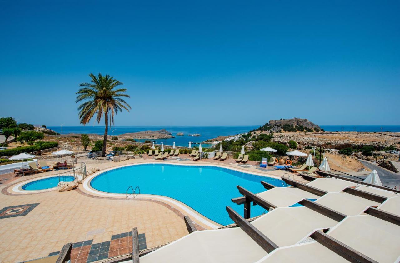 Krana Hotel Líndos Exteriér fotografie