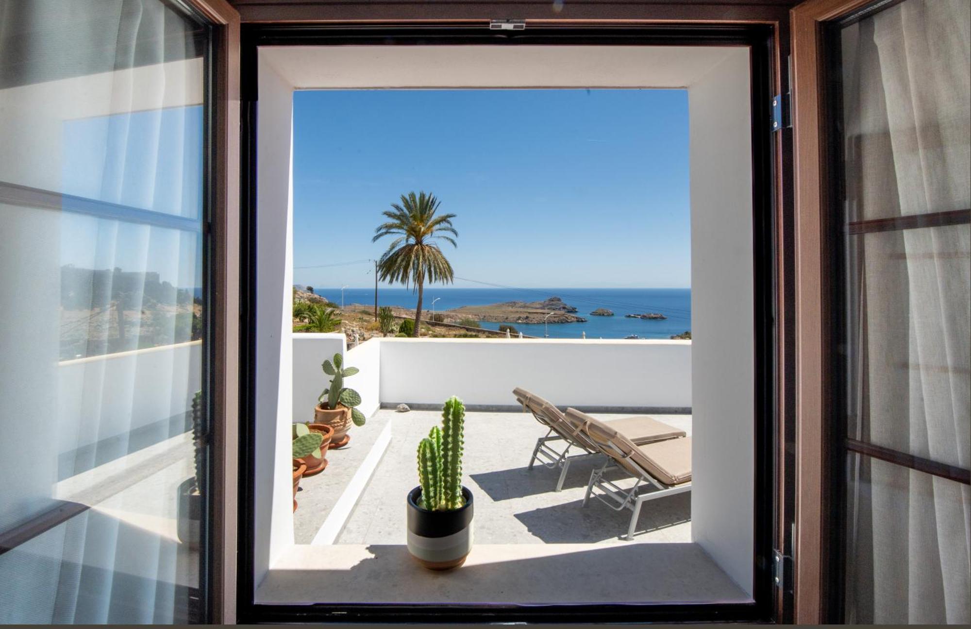 Krana Hotel Líndos Exteriér fotografie