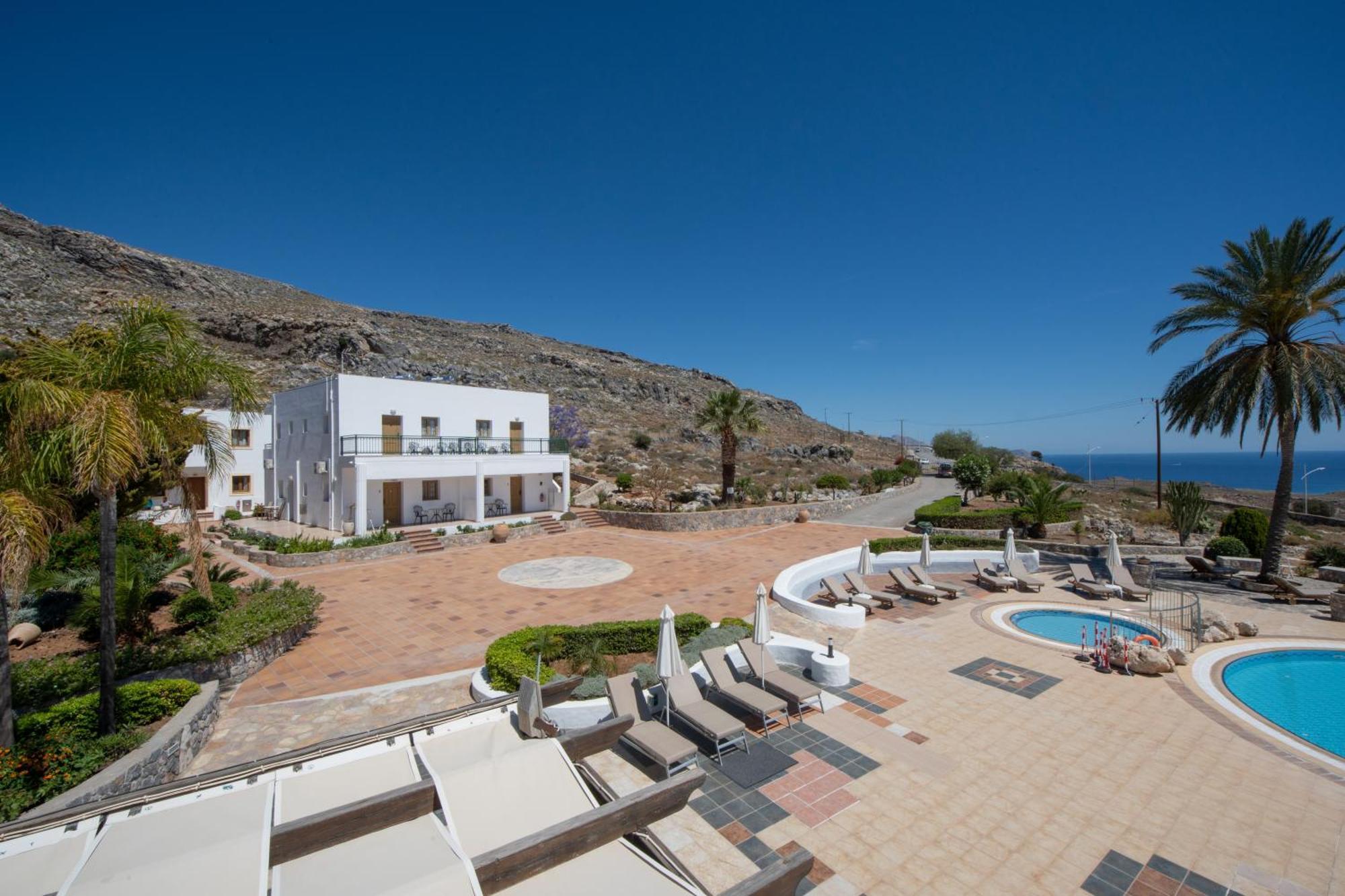 Krana Hotel Líndos Exteriér fotografie