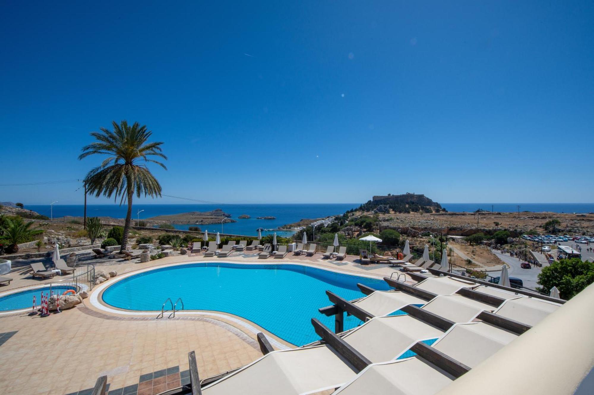 Krana Hotel Líndos Exteriér fotografie