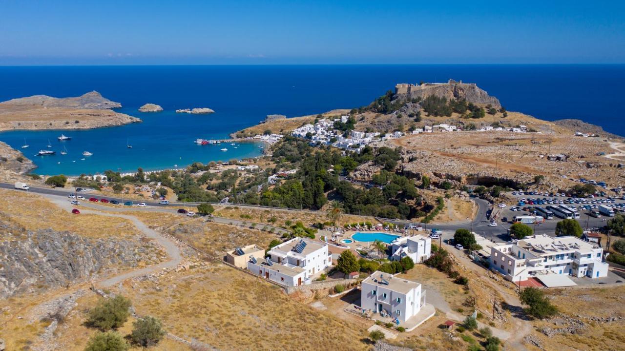 Krana Hotel Líndos Exteriér fotografie